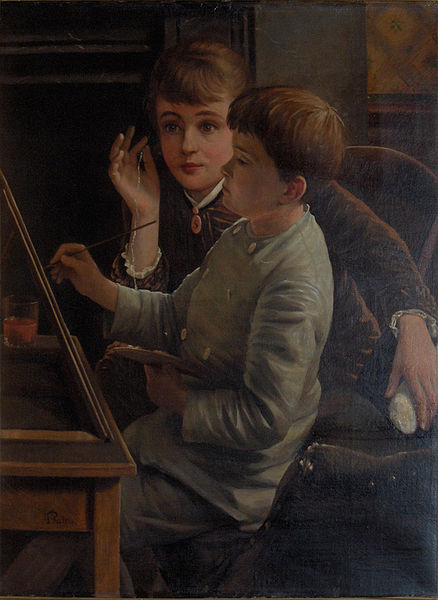 The young artist